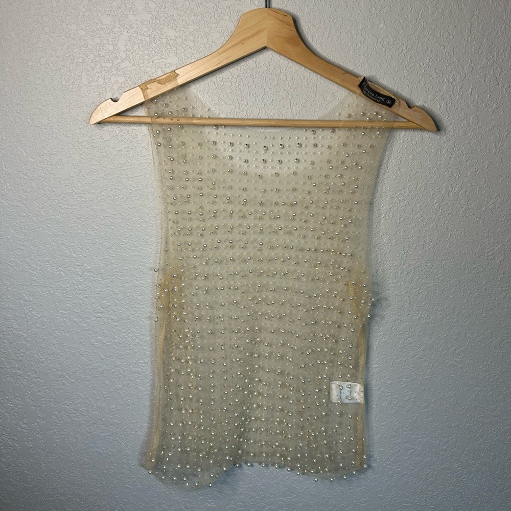NWOT Emerson Lang Sheer Blouse Tank top